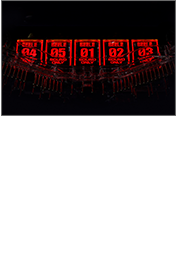 モノリスランプ シリーズ4作目「使徒、再び」で搭載されていたモノリスランプ 本作でも点灯パターンに注目